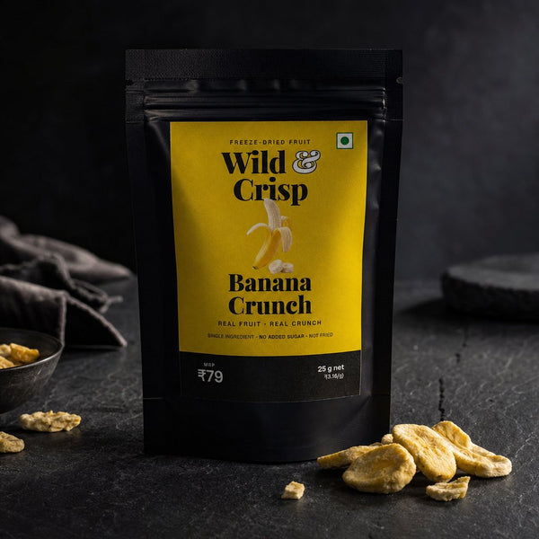 Wild & Crisp Banana Crunch — freeze-dried