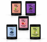 Wild & Crisp Bestsellers Pack: Pink Guava, Strawberry, Jamun, Blueberry and Custard Apple