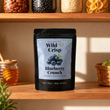 Wild & Crisp Blueberry Crunch pouch with freeze-dried blueberry