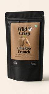 Wild & Crisp Chickoo Crunch — freeze-dried