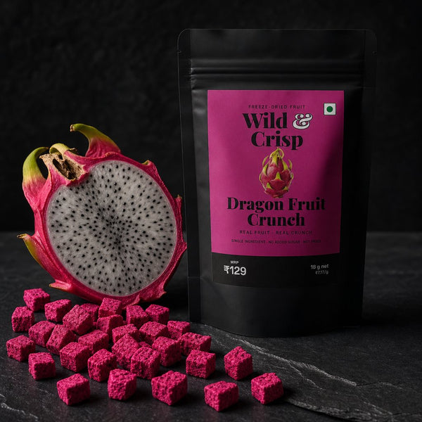 Wild & Crisp Dragon Fruit Crunch — freeze-dried