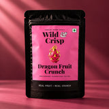 Wild & Crisp Dragon Fruit Crunch pouch with freeze-dried dragon fruit
