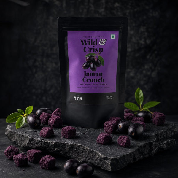 Wild & Crisp Jamun Crunch — freeze-dried