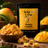 Wild & Crisp Mango Crunch pouch with freeze-dried mango