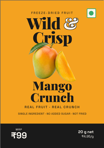Freeze-Dried Mango pouch